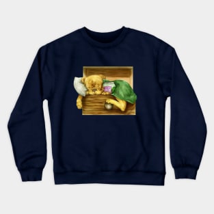 Jake the dog and Prismo's pickles (Adventure Time fan art) Crewneck Sweatshirt